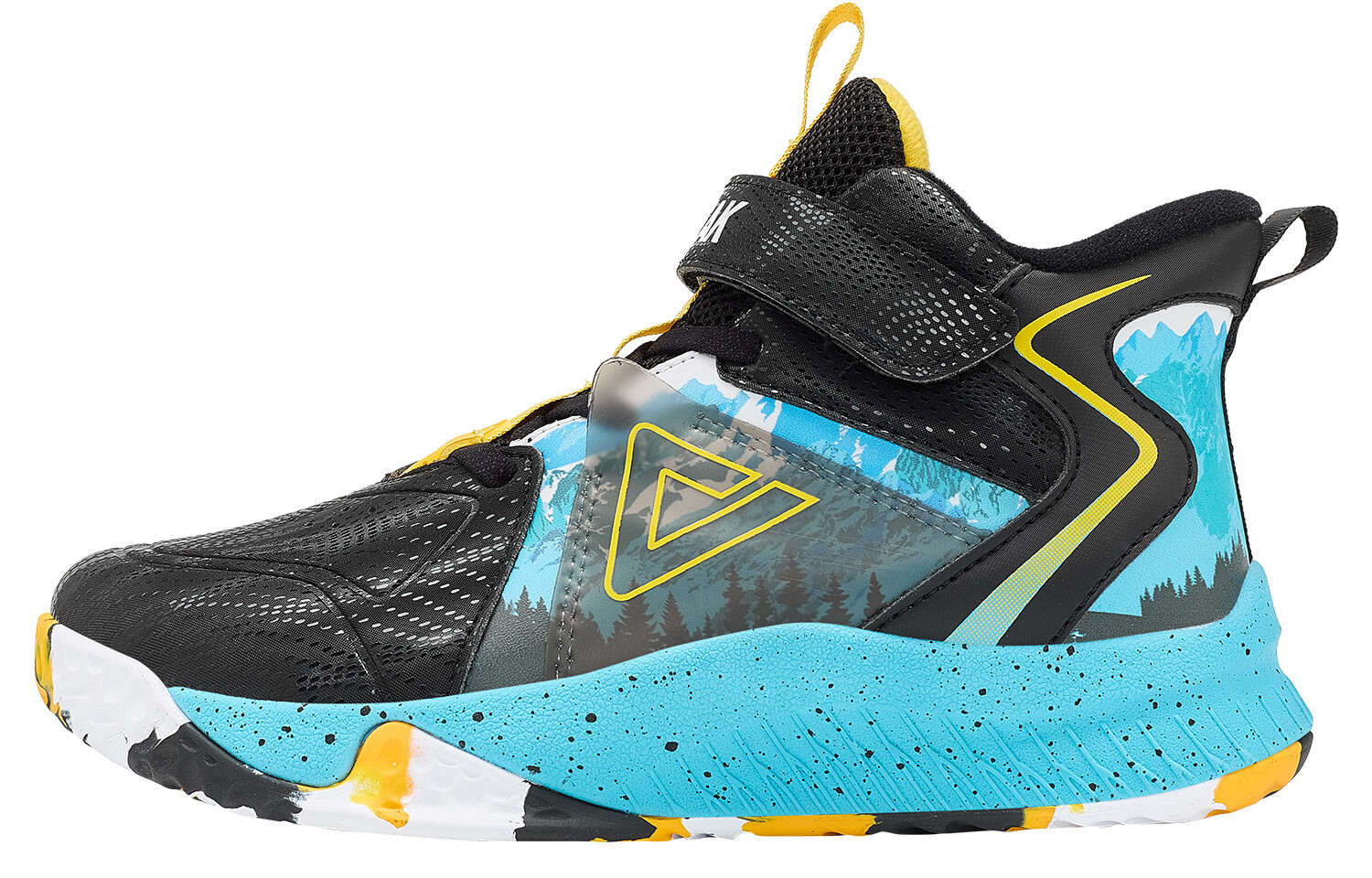 

Детские баскетбольные кроссовки GS Low-top Black Peak, черный