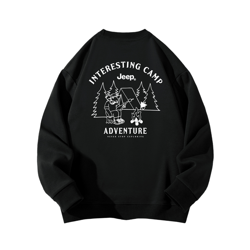 

Американские подростки в толстовках Jeep, Heather Gray