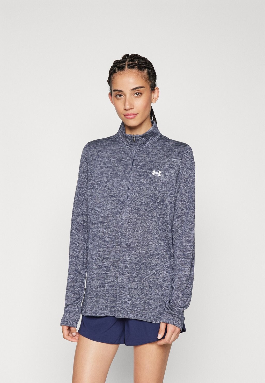 

Рубашка с длинным рукавом TECH 1/2 ZIP TWIST Under Armour, темно-синий