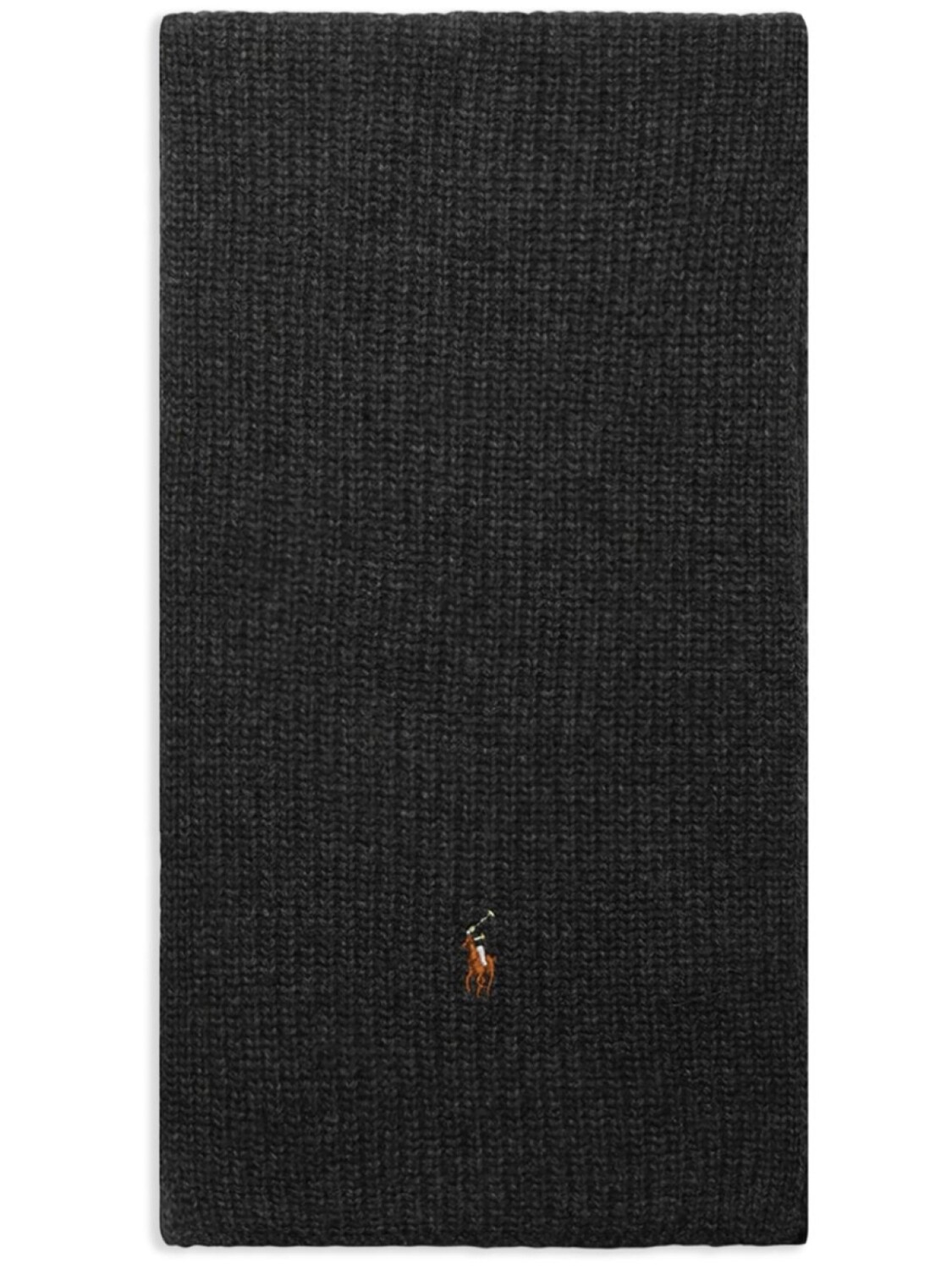 

Шарф из шерсти Polo Pony Polo Ralph Lauren, черный