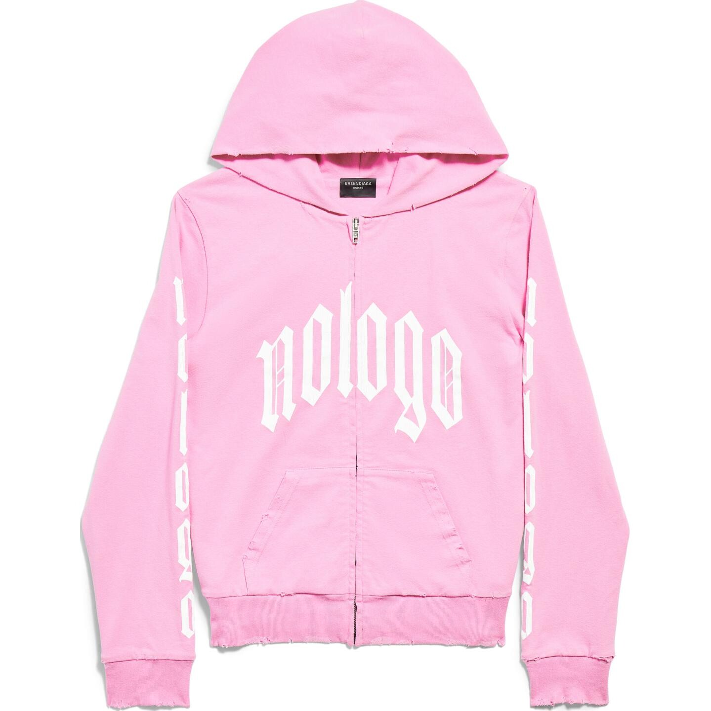 

Свитшот женский Balenciaga, розовый / белый