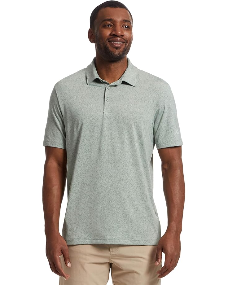 

Рубашка поло adidas Golf Ultimate365 Mini Bunker Golf Polo Shirt, цвет Silver Green S23