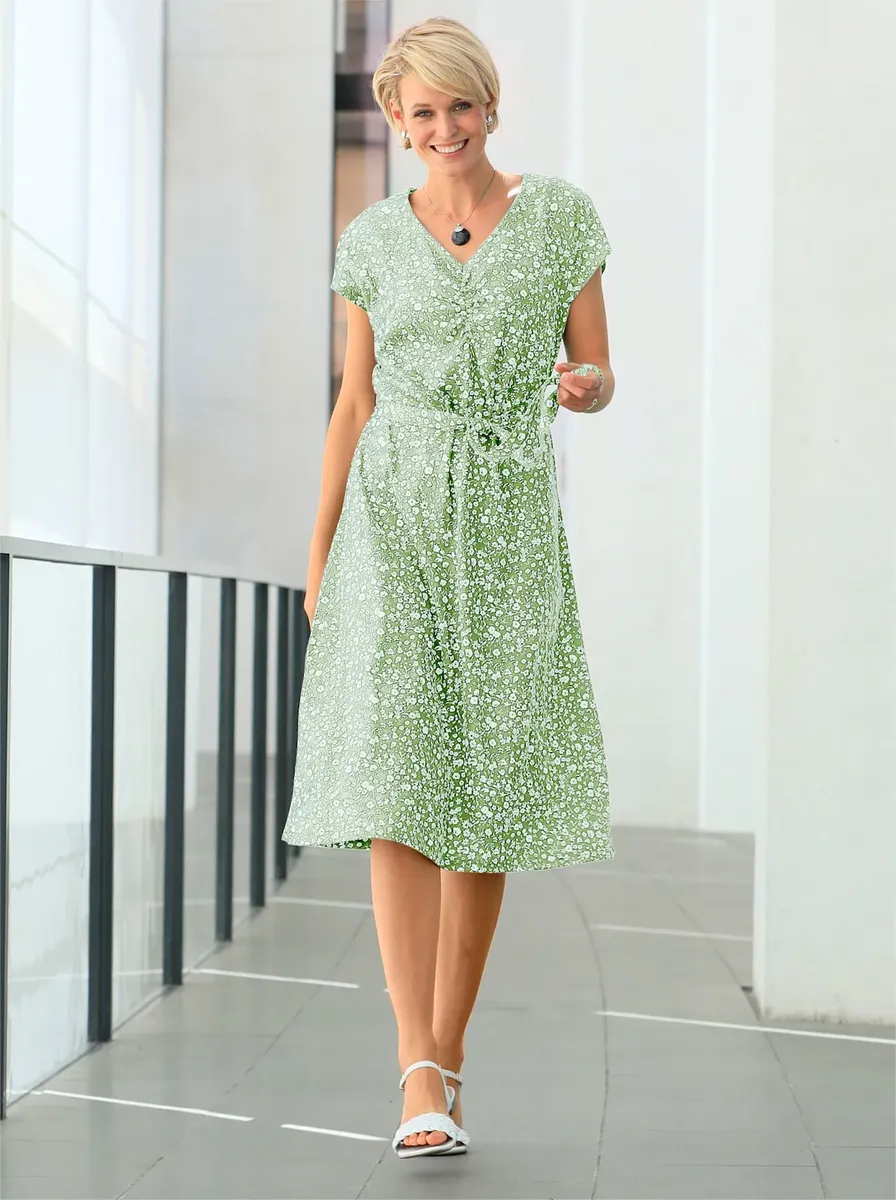 

Классическое базовое платье из джерси "Jersey Dress" Classic Basics, белый