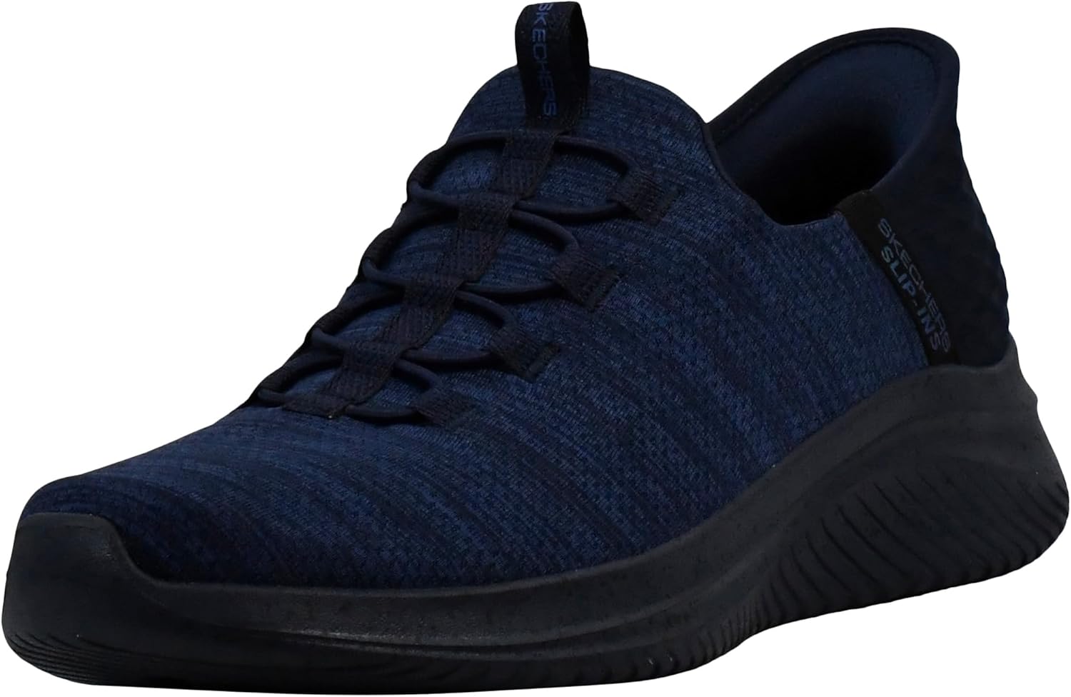 

Мужские кроссовки Skechers Ultra Flex 3.0 с мгновенной посадкой без застежек, черный/синий/темно-синий