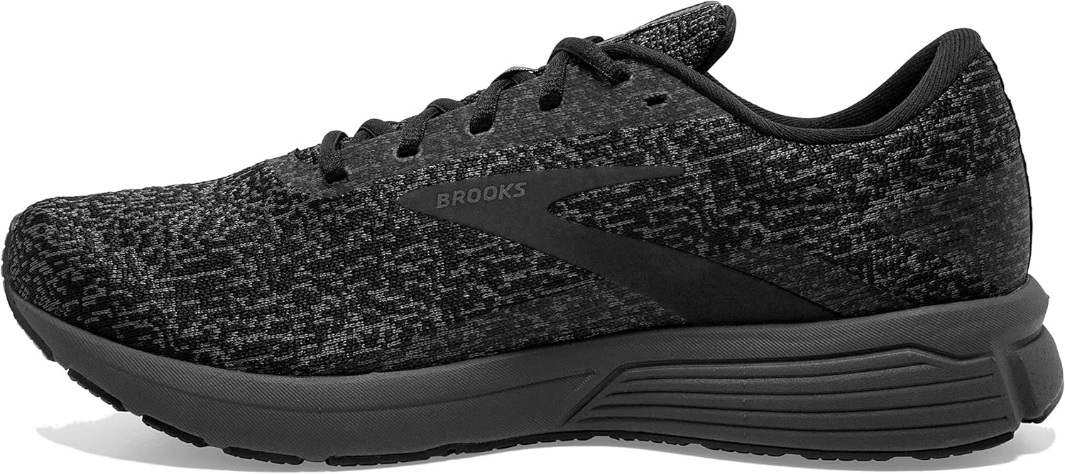 Мужские беговые кроссовки Brooks Signal 3 нейтрального цвета, Ebony Black Metallic Black — фото 3