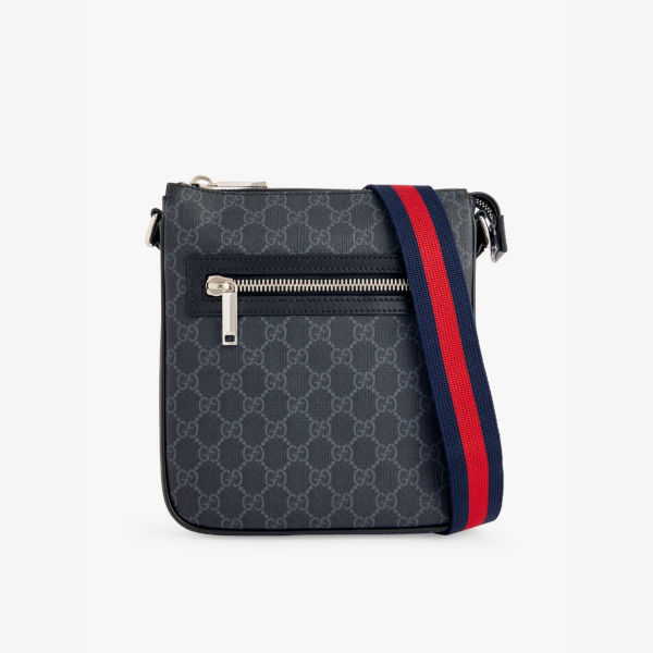

Сумка через плечо из лакированного холста с принтом Monogram Gucci, мультиколор