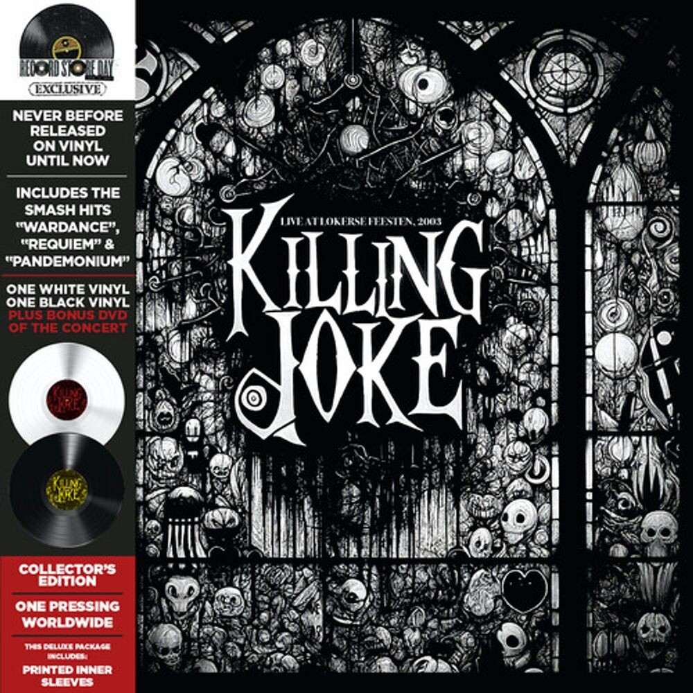 

Виниловая пластинка LP Live At Lokerse Feesten, 2003 [Black/White Vinyl] - Killing Joke