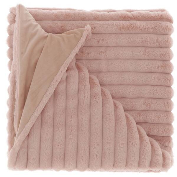 

Покрывало Unique Living Peppe, 200x1x150 см, старый розовый