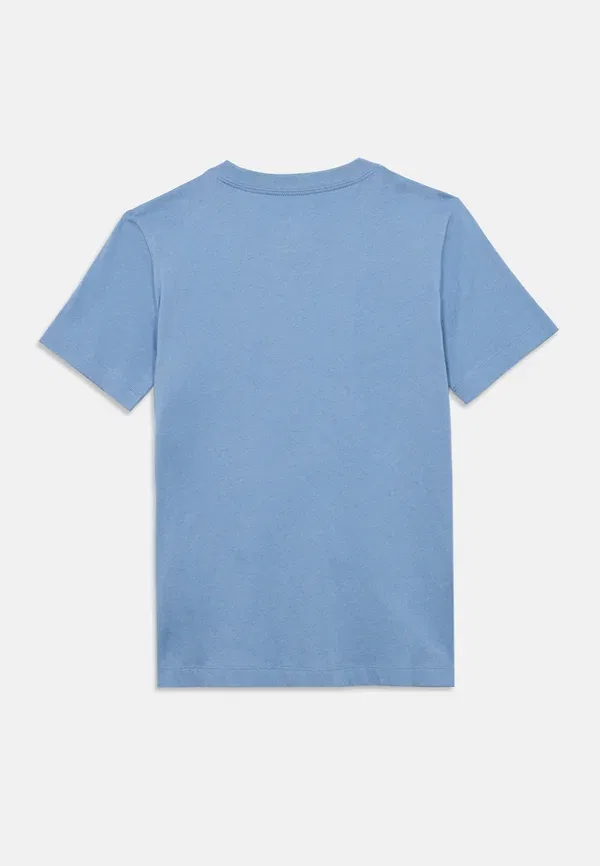 Футболка Nike Sportswear Tee futura basic t-shirt, рабочий синий/белый — фото 2