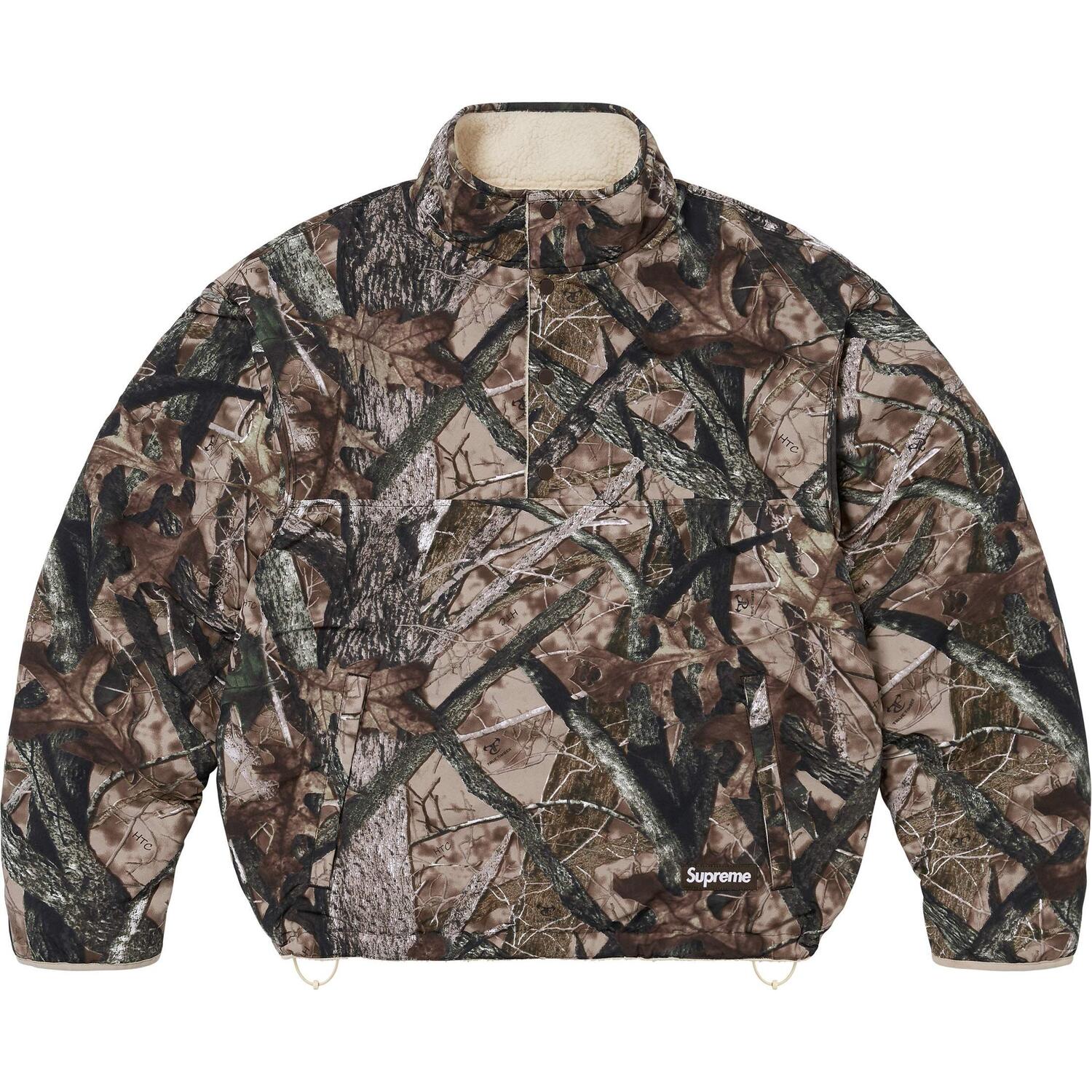 

Полартек Шерлинг Реверсивный Пуловер FW24 Supreme, Камуфляж/HTC Осенний Камуфляж