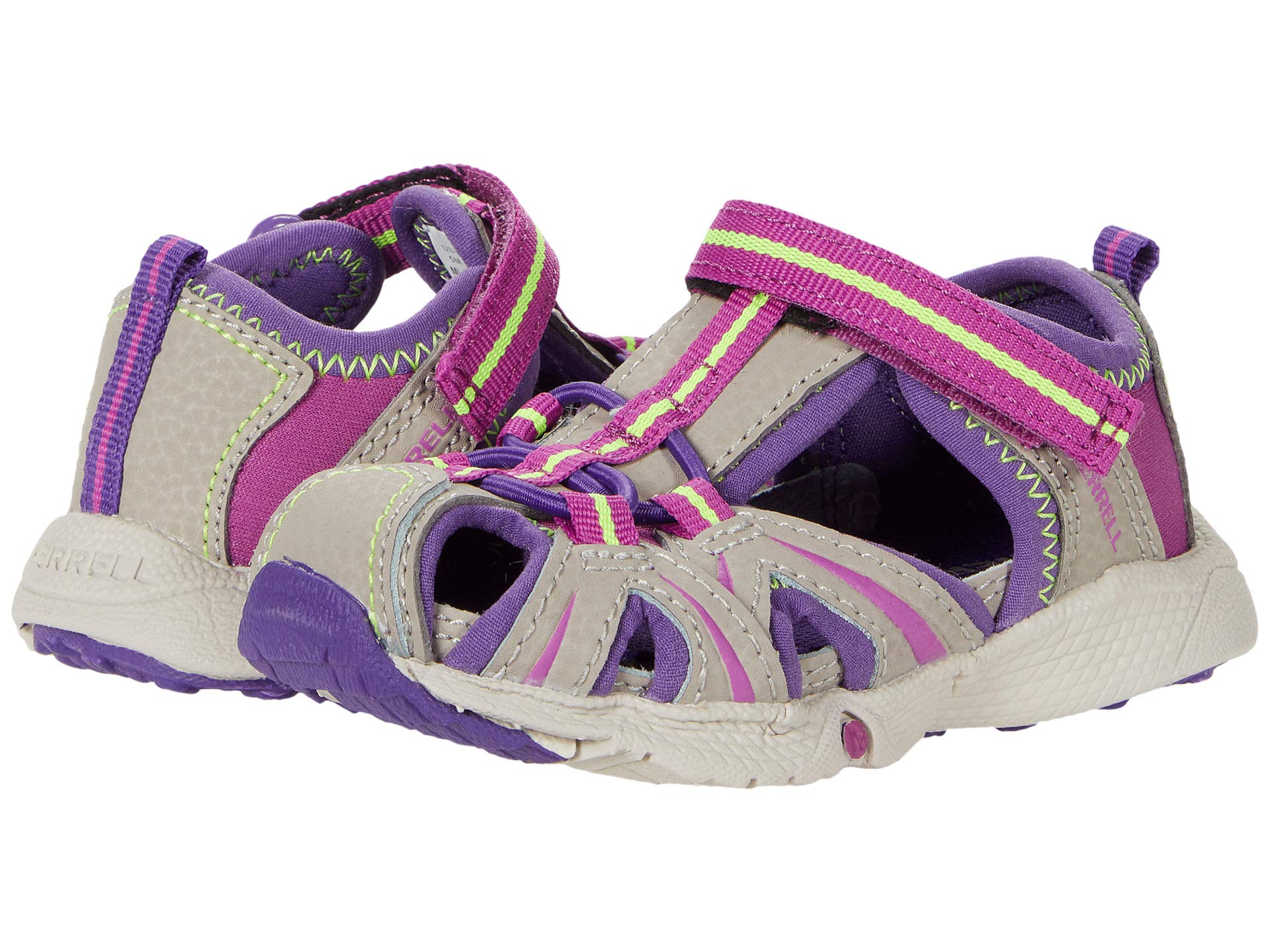 

Сандалии Merrell Kids Hydro Junior, Tan/Purple Leather