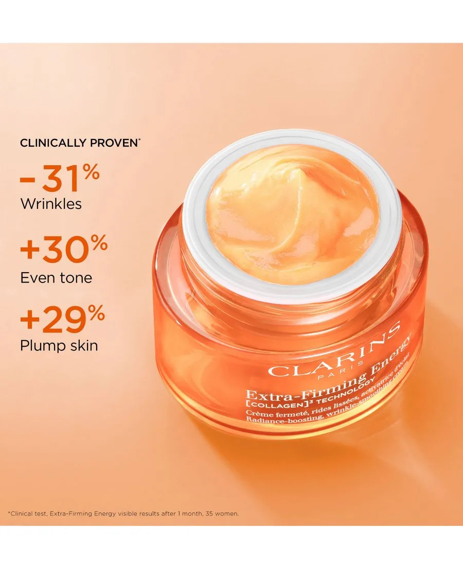 Clarins Увлажняющий крем Extra-Firming Energy, сменный блок, 1,7 унции — фото 2