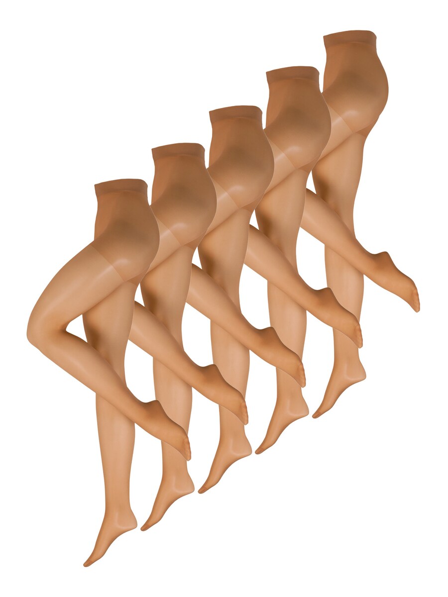 

Тонкие колготки Nur Die Fit in Form Große Größen 40 DEN, коричневый