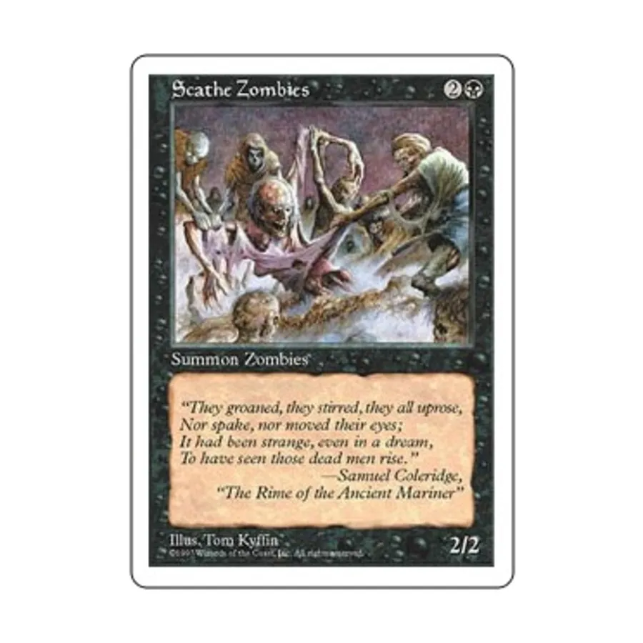 

CCG Нападающие зомби (клавиша C), MTG - 5th Edition