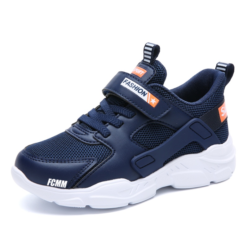 

Нескользящие износостойкие низкие повседневные кроссовки для детей FCMM, синий