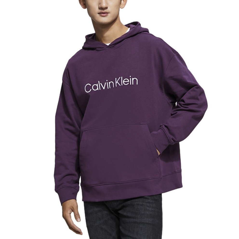 Толстовка мужская темная ночь фиолетовый Calvin Klein, цвет Dark night purple — фото 3