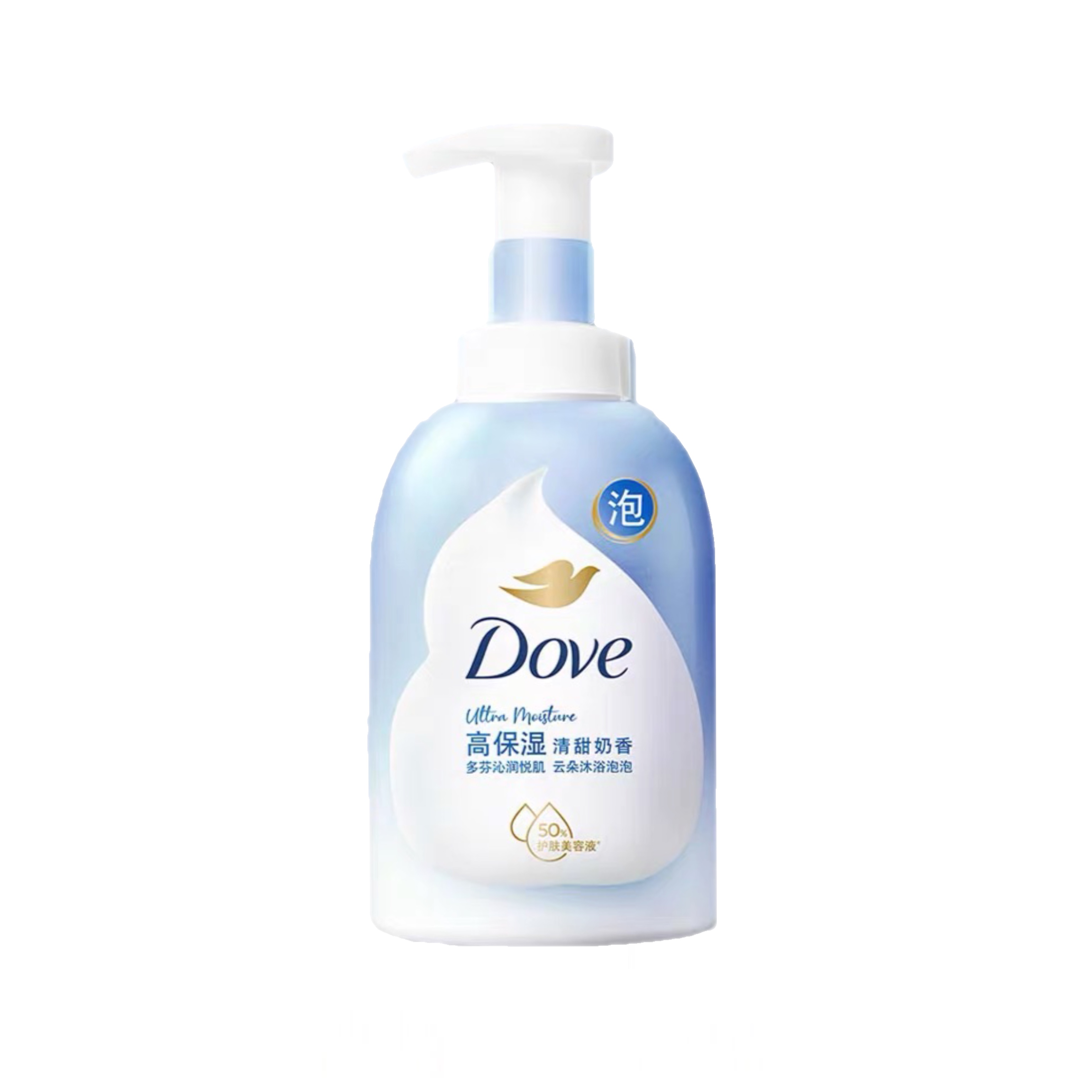 Пена для душа Dove с ароматом белого персика, 400 мл — фото 2