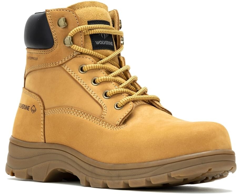 

Ботинки Wolverine Carlsbad Waterproof 6", цвет Wheat