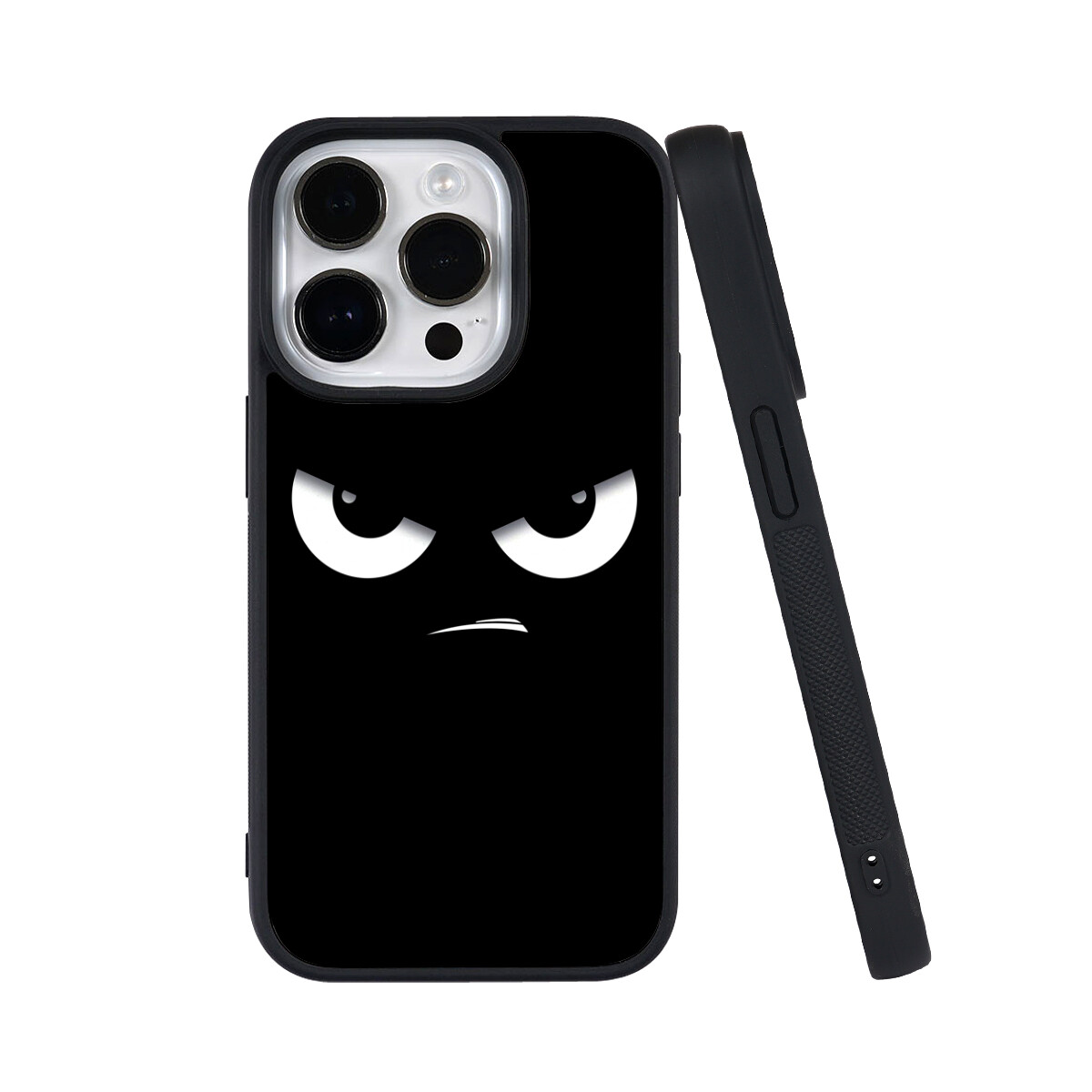 

Чехол для телефона Keshami, Black angry expression