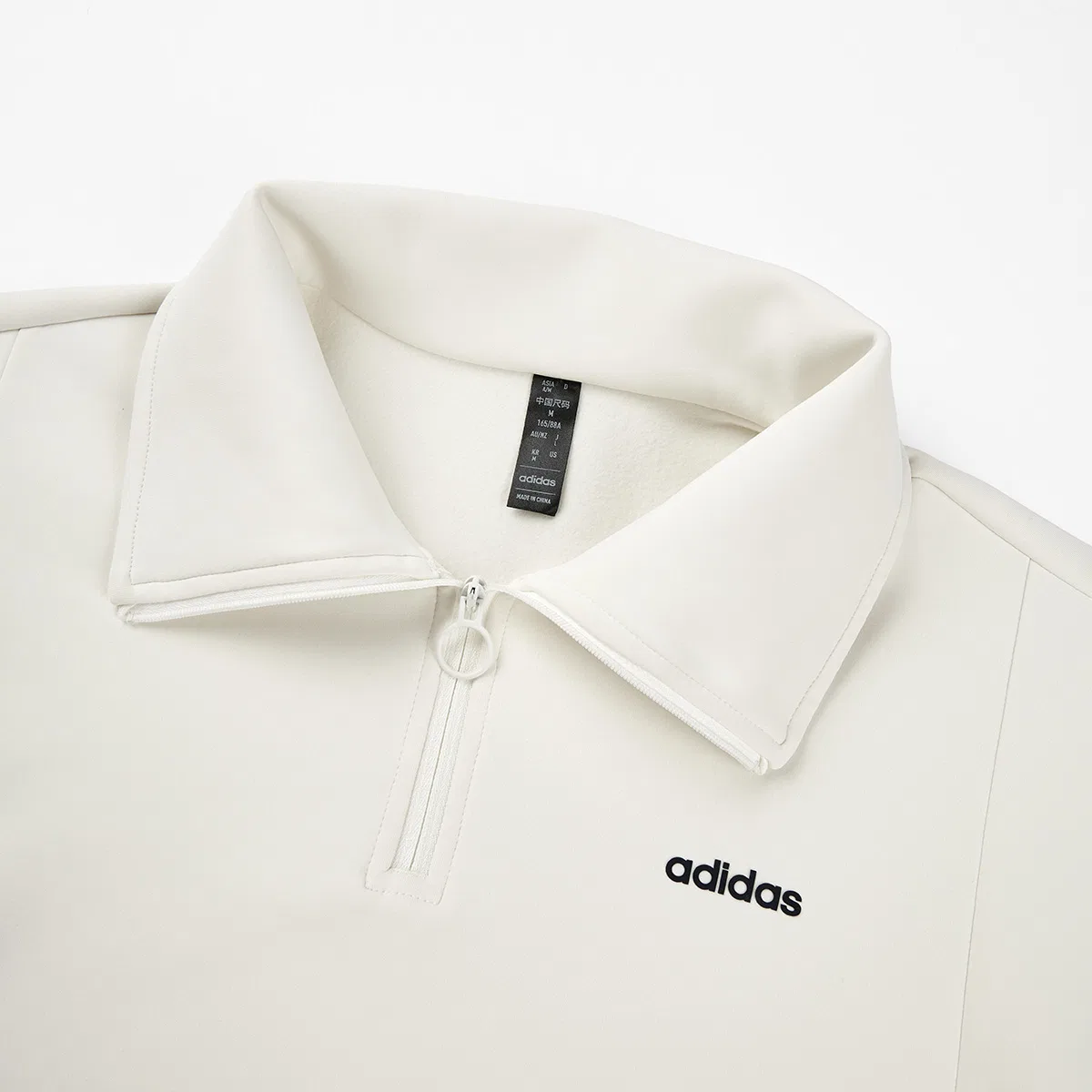 Свитшот женский белый Adidas — фото 4
