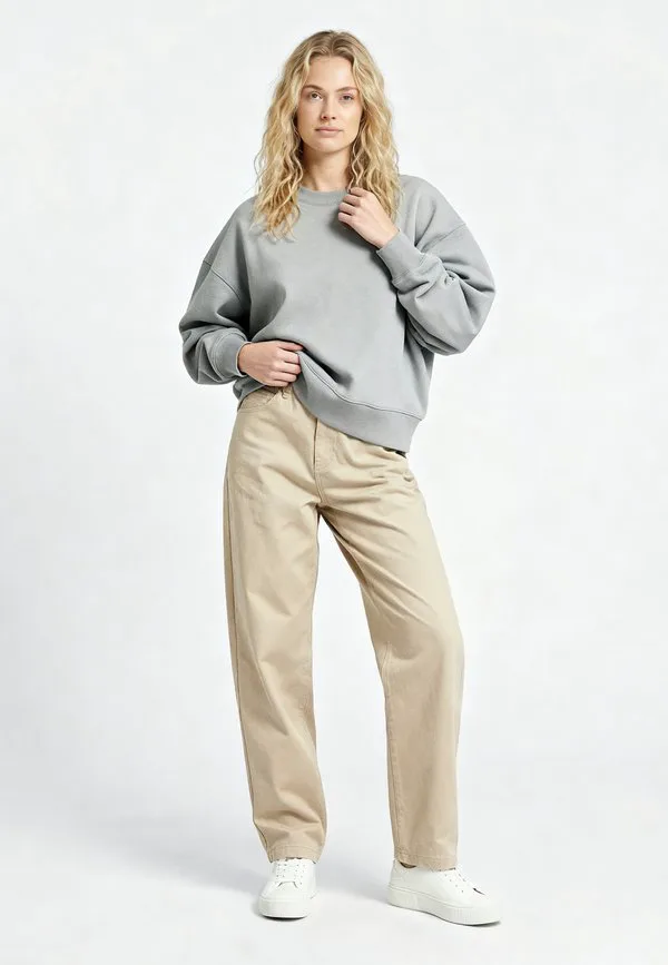 

Базовая, очень плотная, объемная, квадратная толстовка Mira Paris, Mottled Grey, Серый, Базовая, очень плотная, объемная, квадратная толстовка Mira Paris, Mottled Grey