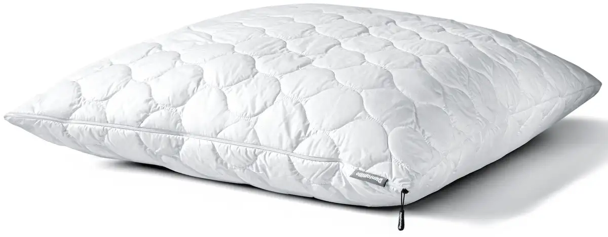 

Хлопковая подушка Dunlopillo "Fusion 40x80 или 80x80 см 40х15х80 см, белый