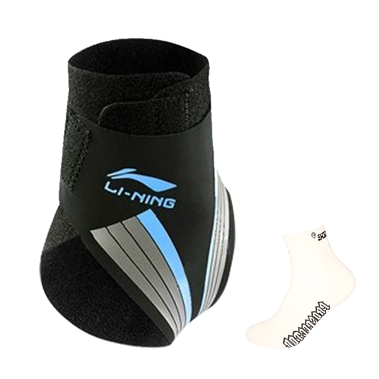 

Универсальный голеностопный бандаж из полиамида, полиэстера и эластана LINING, белый