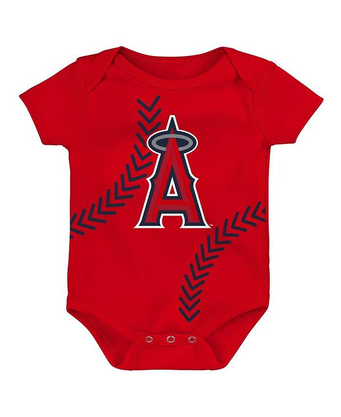 

Красный боди Los Angeles Angels Running Home для новорожденных Outerstuff, красный