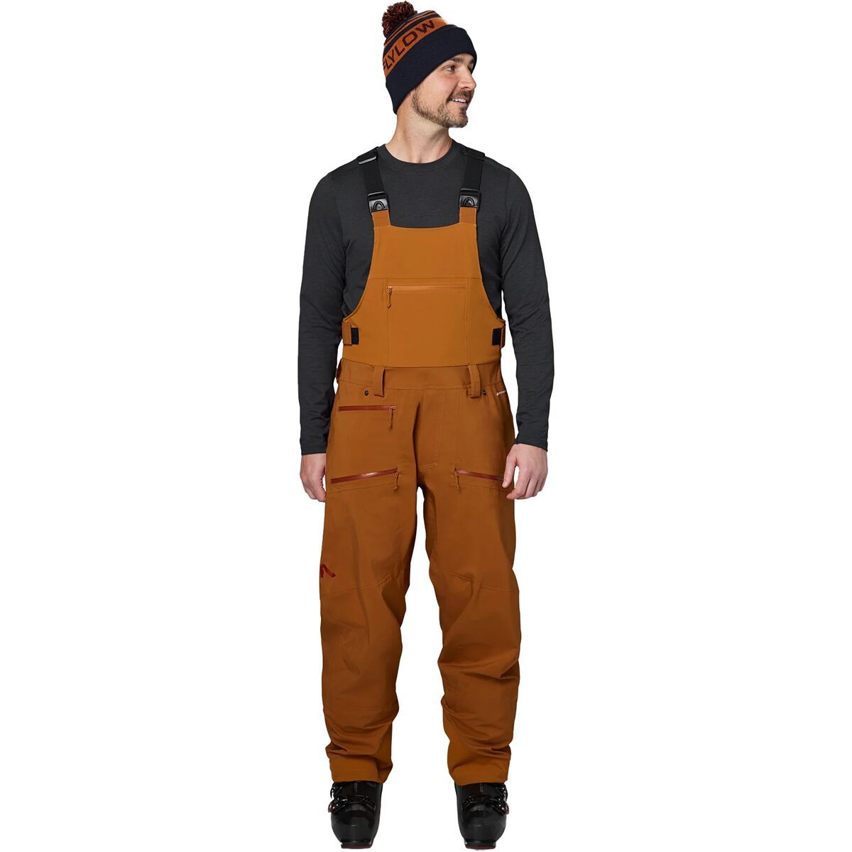 

Брюки с нагрудником Smythe Flylow, цвет copper
