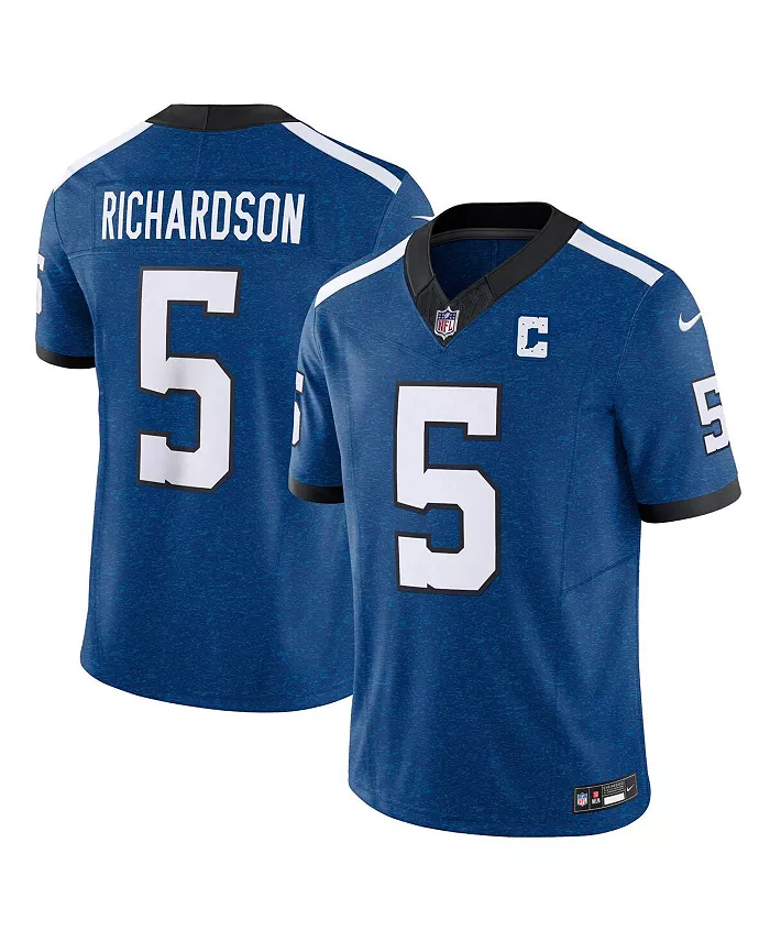 

Мужская альтернативная ограниченная джерси Anthony Richardson Indianapolis Colts Vapor F.U.S.E Nike, синий