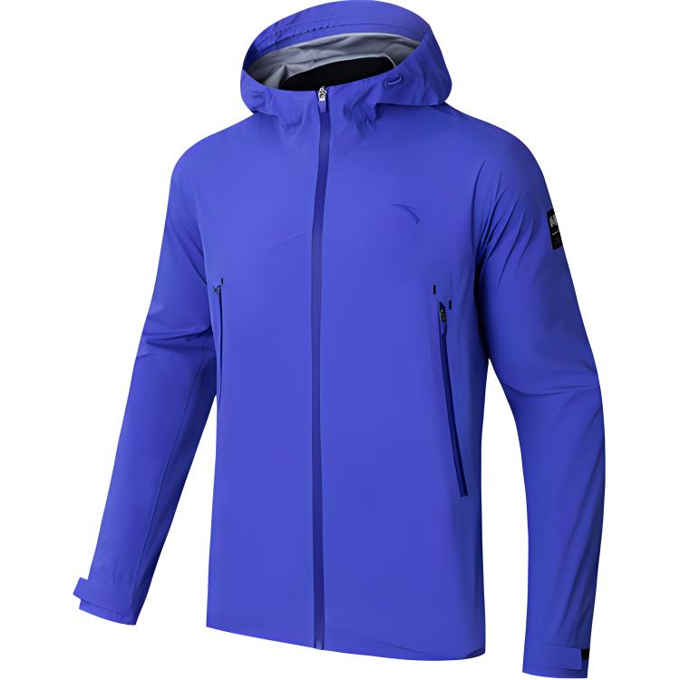 

ANTA Ветровка мужская водостойкая непродуваемая дышащая ярко-синяя, Eye-Catching Blue