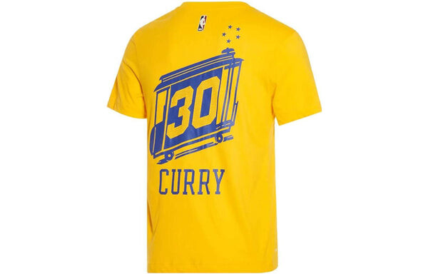Футболка Nike x NBA Golden State Warriors T-Shirt 'Stephen Curry 30', желтый — фото 2