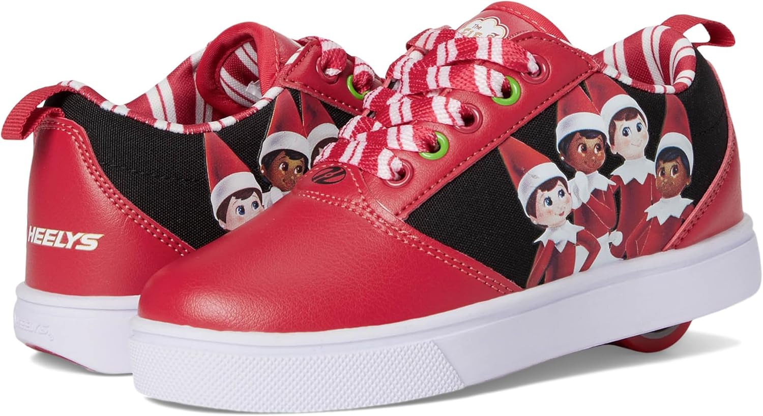 

Кроссовки Heelys Unisex-Child Elf on The Shelf Pro 20, черный/красный