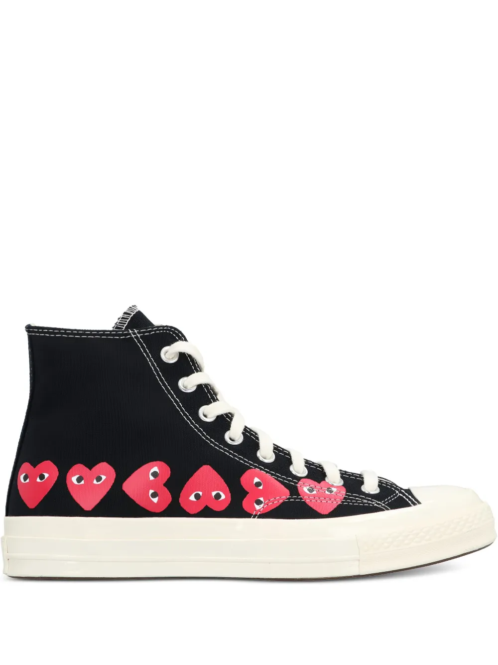 

Кеды Chuck 70 из коллаборации с Converse Comme Des Garçons Play, черный