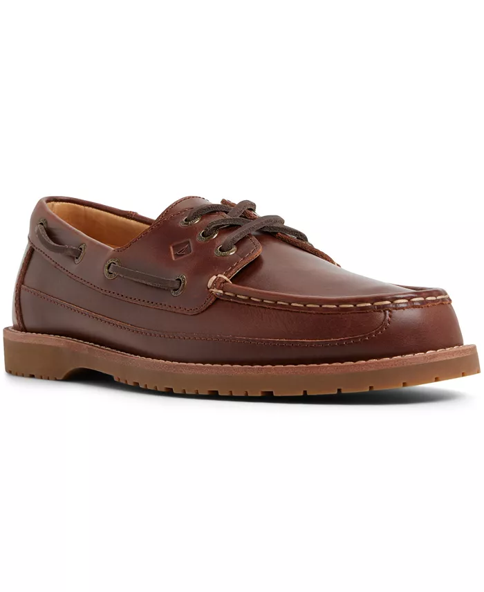 

Мужские лодочные туфли Mini Lug 3-Eye Sperry, коричневый