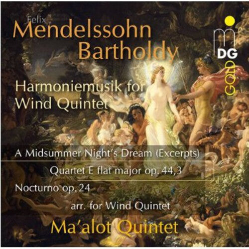 

CD диск Mendelssohn: Midsummer Nights Dream Quintet Op 44 3