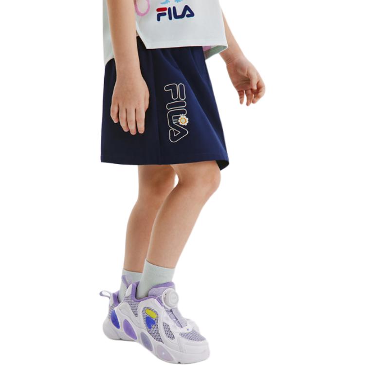 FILA KIDS Шорты детские для возраста 3-7 лет темный silent blue — фото 3