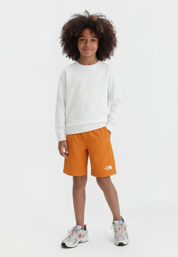 Подростковые спортивные шорты с тиснением "пентадом" The North Face, Dust Orange