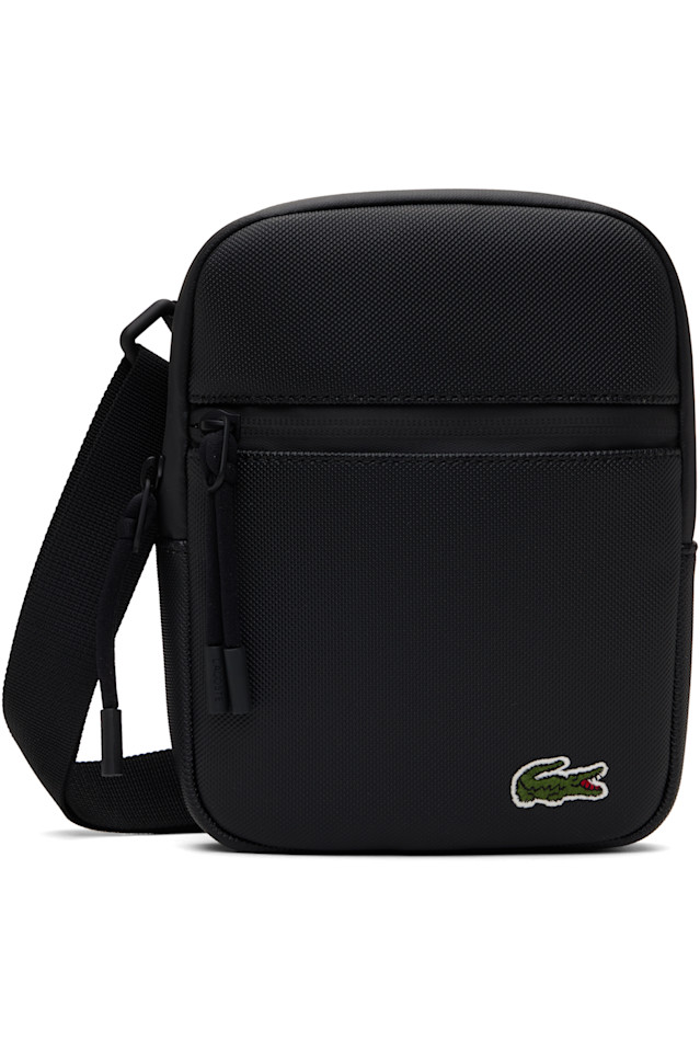 

Маленькая узкая сумка LCST Slimline Lacoste, черный