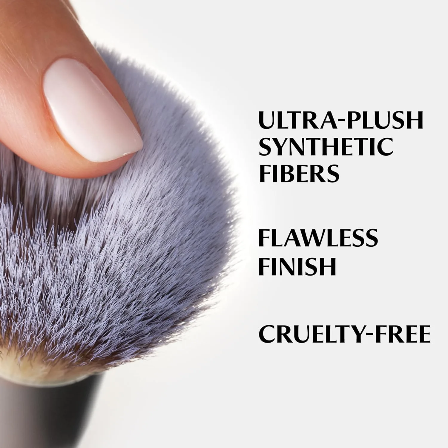IT Cosmetics Heavenly Luxe Complexion Perfection Brush #7 - двухсторонняя кисть для тонального крема, консилера и контуринга, ультрамягкие синтетические волокна, эффект аэрографа, профессиональная гигиена, cruelty-free, Multicolor — фото 4