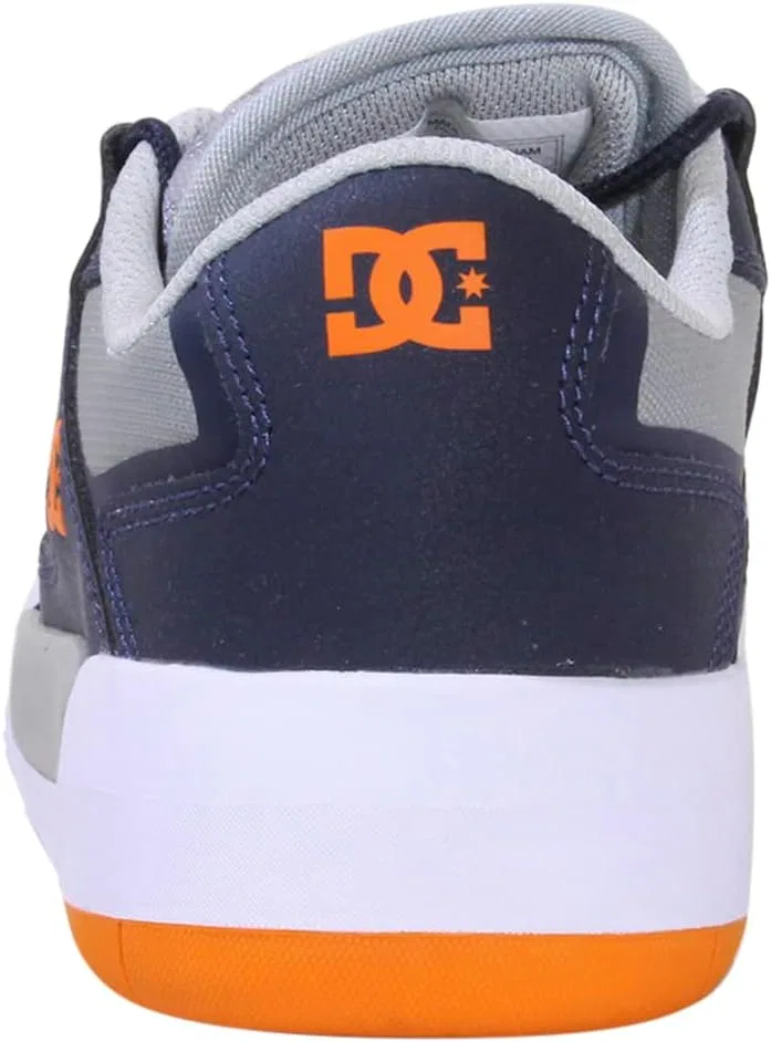 Кроссовки для скейтбординга DC Shoes Metric, DC Navy/Orange — фото 4
