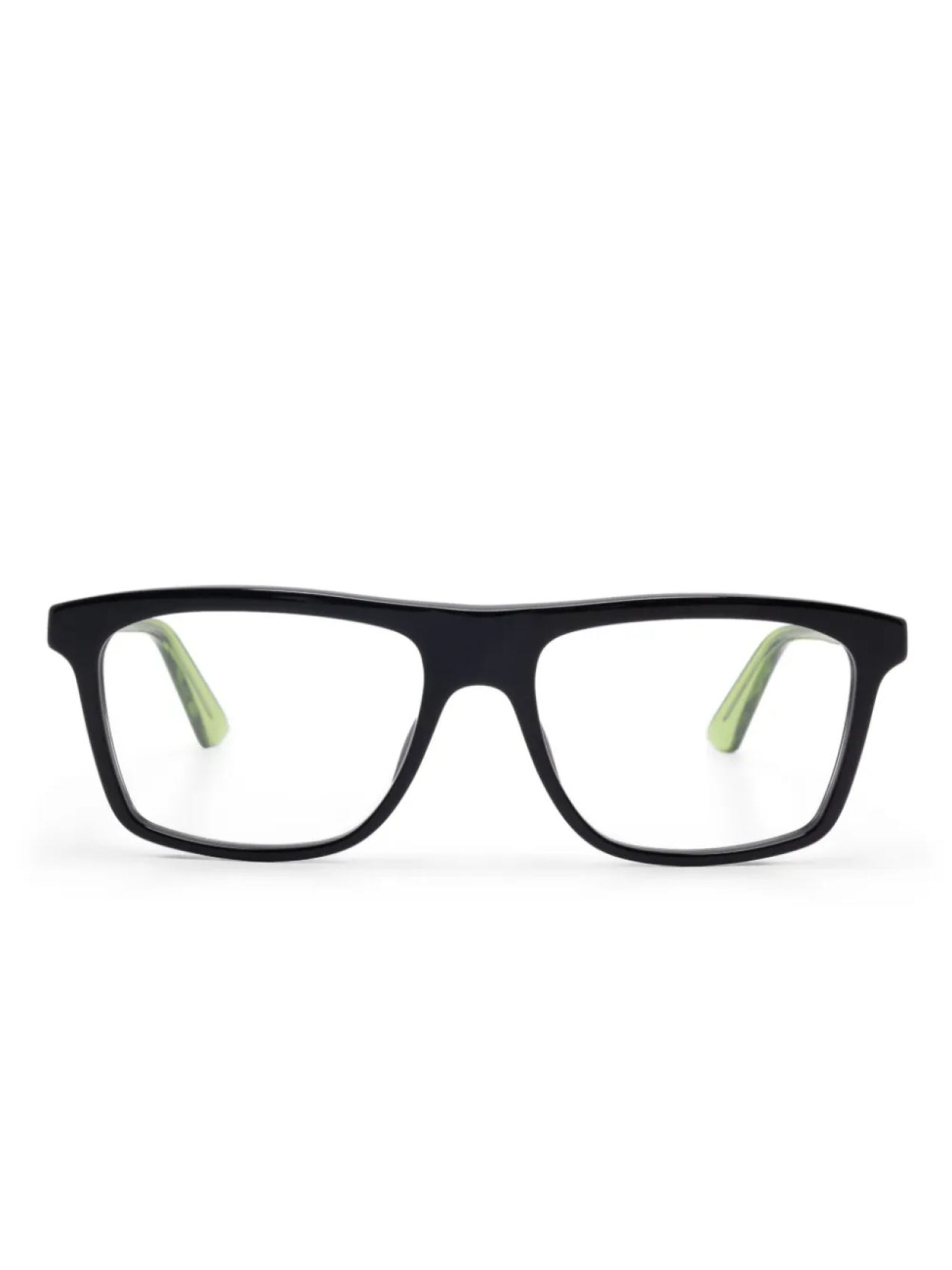 

Очки в квадратной оправе Gucci Eyewear, черный