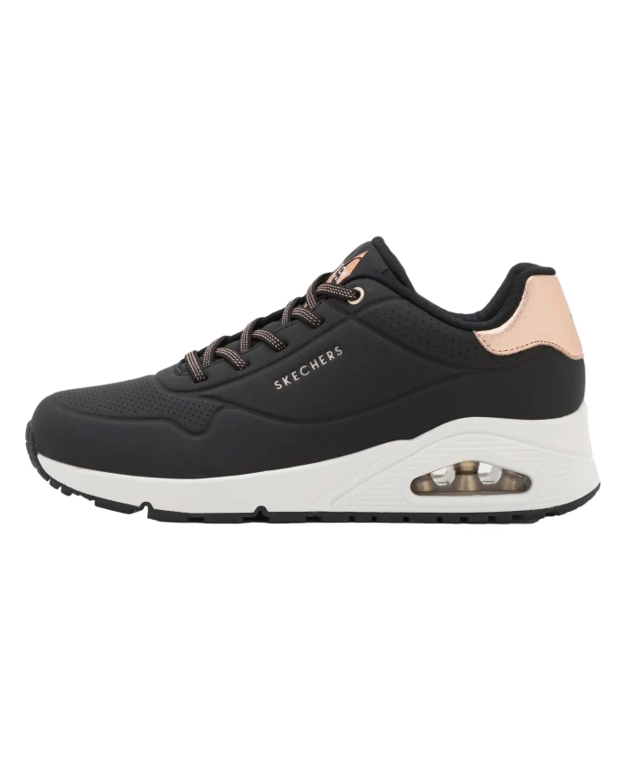 

Uno кроссовки с блестящим эффектом Skechers, черный