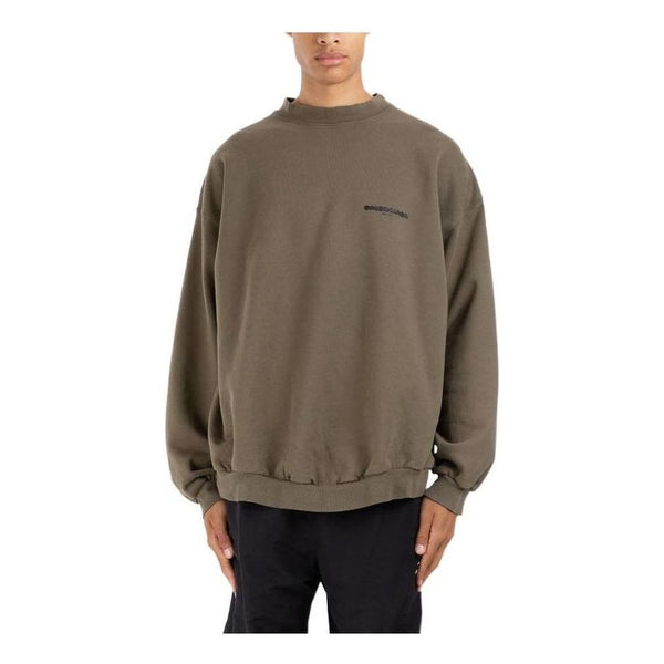 

Свитер strike 1917 crewneck sweater oversized 'khaki' Balenciaga, хаки