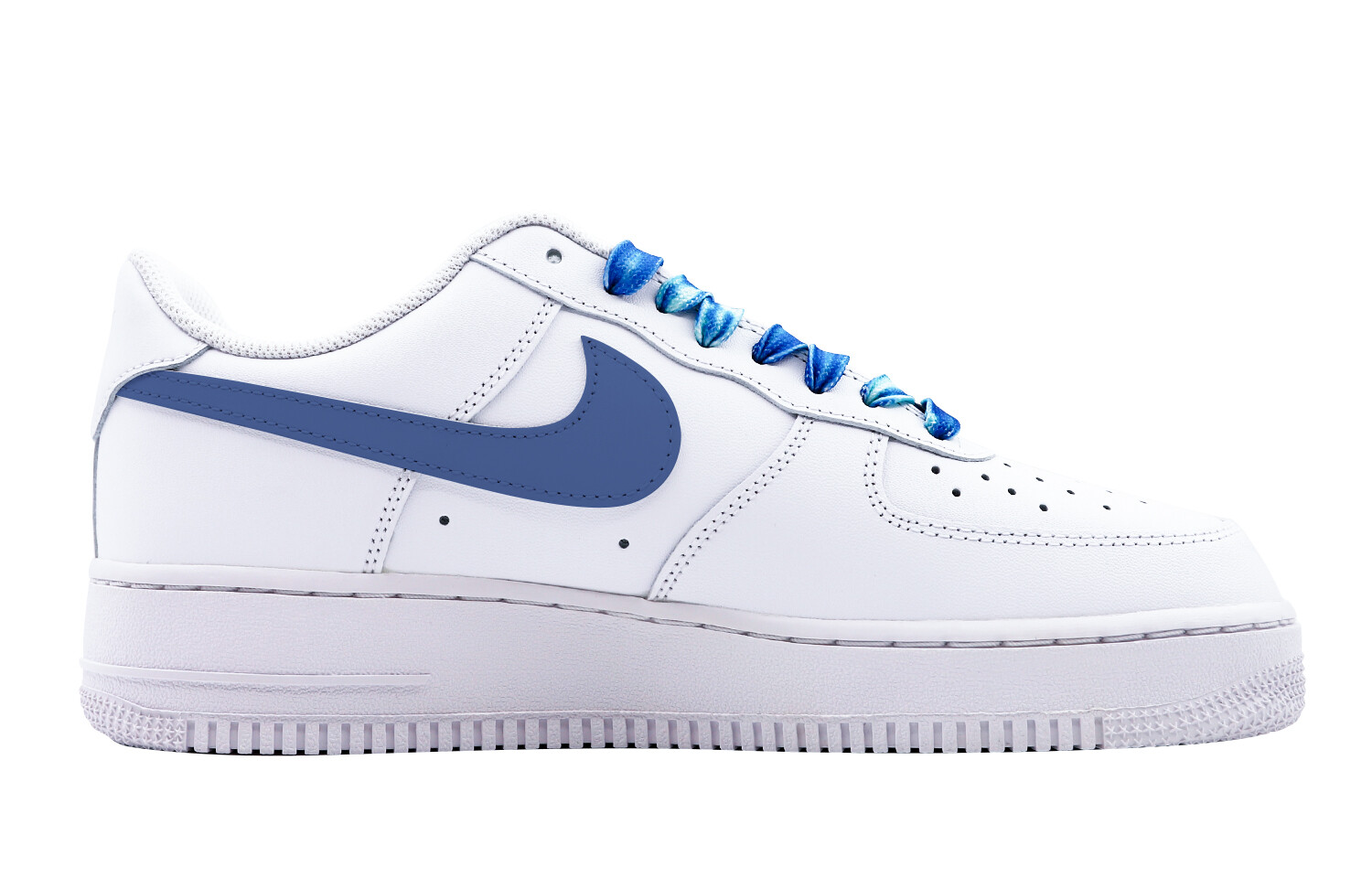 

Женские кроссовки для скейтбординга Nike Air Force 1, White/Blue