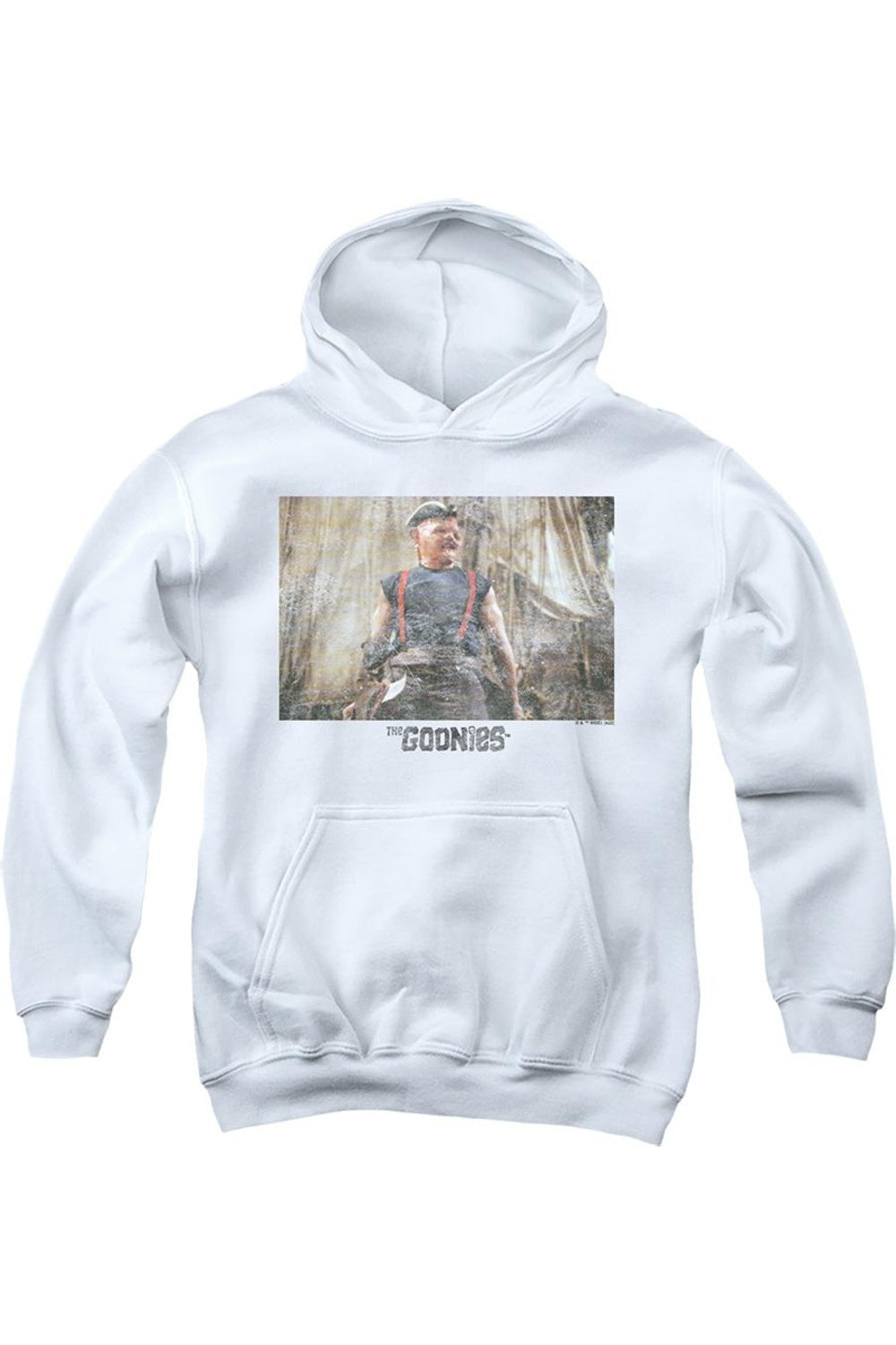 

Толстовка с капюшоном The Goonies Sloth 2 для детей Gildan, белый