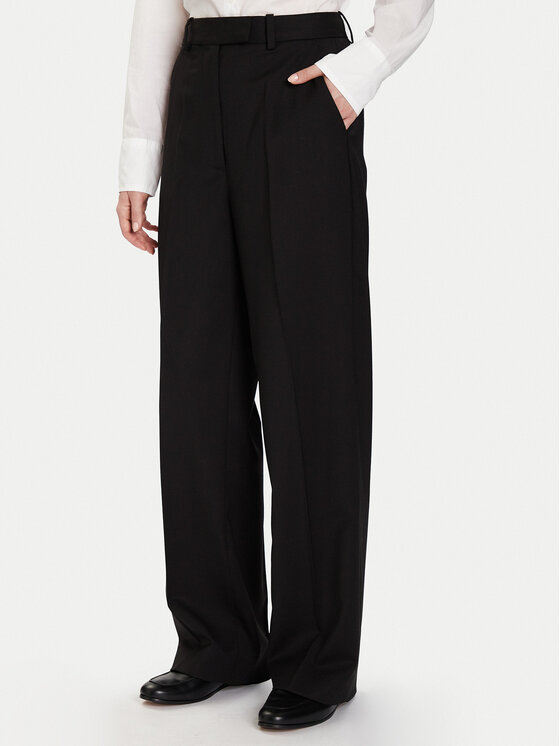 

Брюки straight fit Timeless WW0WW48362 Tommy Hilfiger, черный