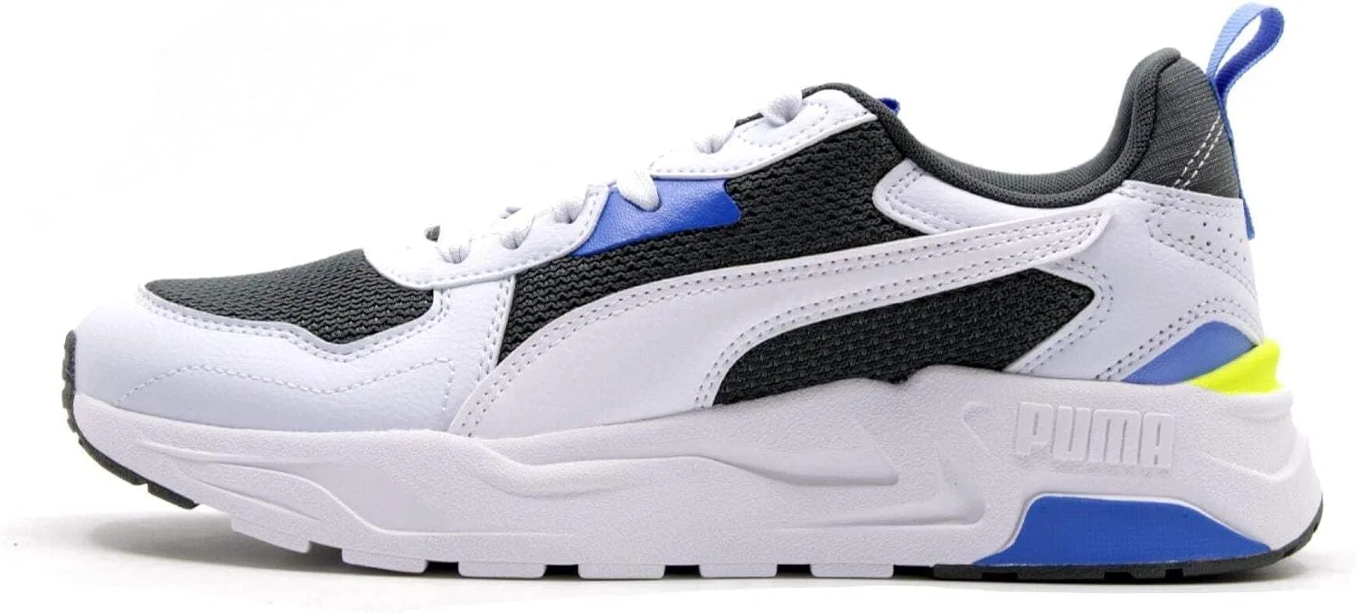 Мужские кроссовки PUMA Trinity Lite, Mineral Gray White Silver Mist Electric Lime