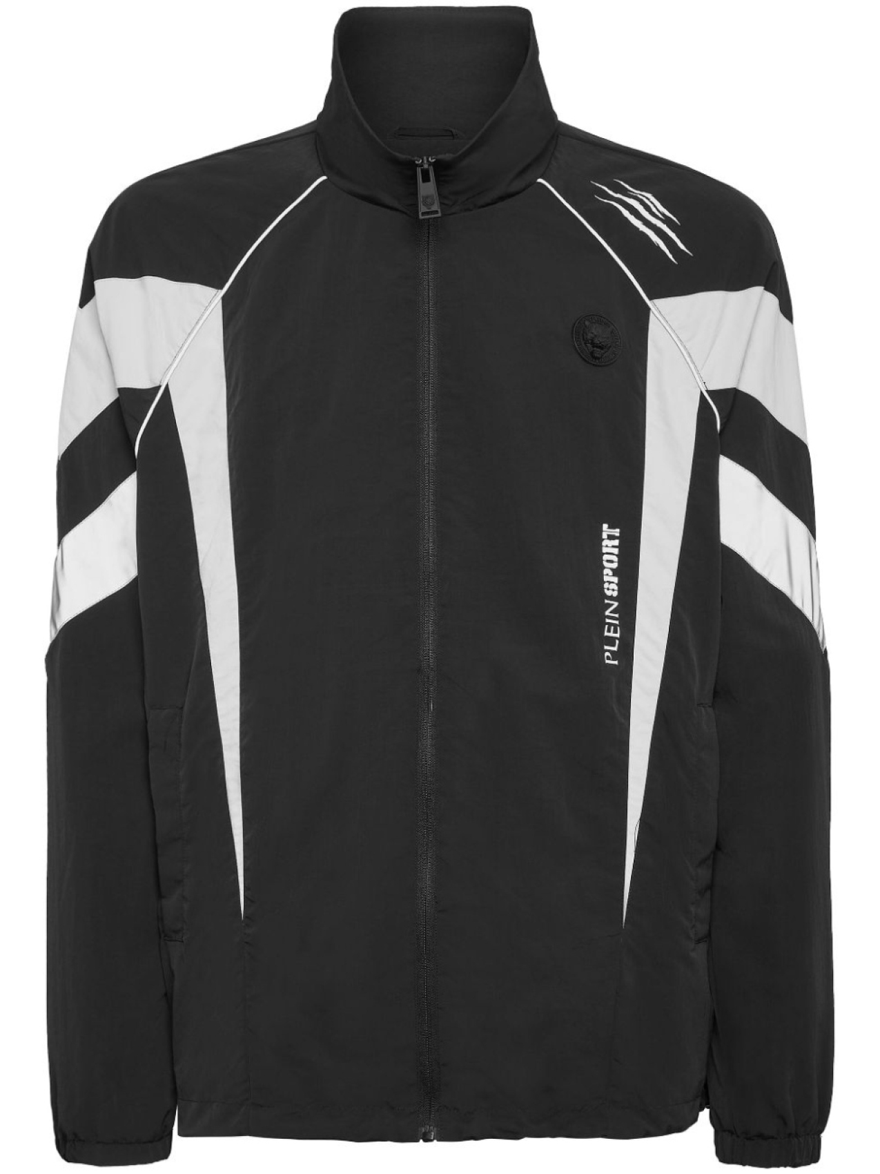 

Plein Sport бомбер со вставками, черный
