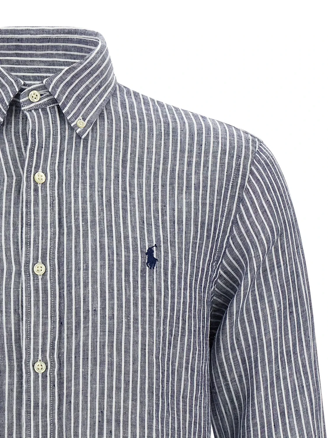 Рубашка в полоску POLO RALPH LAUREN, синий — фото 3